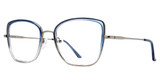 Vivid Eyeglasses EXPRESSIONS 1137 blue/gunmetal