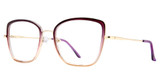 Vivid Eyeglasses EXPRESSIONS 1137 purple/gold