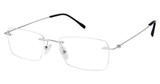 TLG Eyeglasses NU071 SILVER/C02