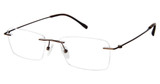 TLG Eyeglasses NU071 BROWN/C01