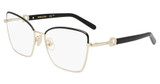 Ferragamo Eyeglasses SF2223N GOLD/BLACK/703