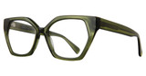 Serafina Eyewear Eyeglasses Carolina Green