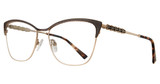 Serafina Eyewear Eyeglasses Belle Brown