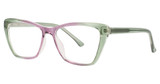 Enhance Eyeglasses 4459 Green/Lilac