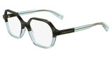 Longchamp Eyeglasses LO2740 STRIPED BROWN/AZURE/214