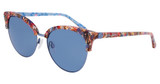 Draper James Eyeglasses DJ7058 BLUE FLORAL/400