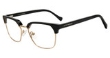 Lucky Brand Eyeglasses VLBD133 Black/Gold E672