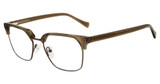 Lucky Brand Eyeglasses VLBD133 Olive Crystal 0OLI