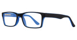 Who-Ville Eyeglasses WHO200 BLACK/BLUE/BLUE