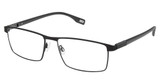 Evatik Eyeglasses EVATIK 9301 BLACK GREY/M100