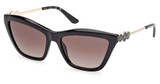 Guess? Eyeglasses GU00199 dark havana / gradient brown/52F