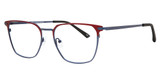 Konishi Eyeglasses KONISHI KS1702 Navy/Red/C1