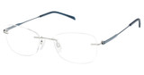 Titanium Eyeglasses CH 9500E White/WP