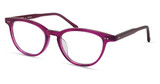 Modo Eyeglasses 8021A BERRY (GLOBAL FIT) w. BUILT UP BRIDGE