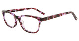 Jones New York Eyeglasses J228 Purple Tortoise