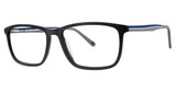 Shaquille O'Neal Eyeglasses Shaquille O'Neal 152Z Black Grey/326