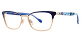 Lilly Pulitzer Eyeglasses Barlowe Navy/NV