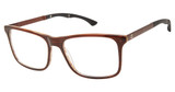 Champion Eyeglasses TRIL BROWN/HORN/C02