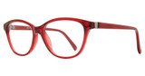 Affordable Designs Eyeglasses Drea Burgundy