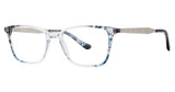 kensie Eyeglasses Respect Crystal Blue/BL