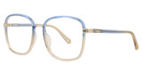 Chloé Eyeglasses CH0034O BLUE-BLUE-TRANSPARENT/002