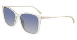 Calvin Klein Collection Eyeglasses CK20708S CRYSTAL PALE YELLOW/740