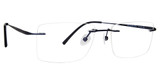 Totally Rimless Eyeglasses Infinity 02(359) Midnight Blue/MIB