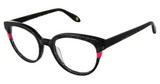 FYSH Eyeglasses FYSH 3725 BLACK LACE FUCHSIA/S400