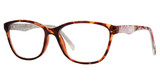 Global Optique Eyeglasses LP050 DEMI RED