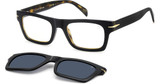 David Beckham Eyeglasses DB 7129/CS BLK HAVAN/0WR7