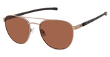 Champion Eyeglasses TEO MATTE BRNZE/BLK/C02