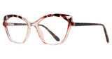 Affordable Designs Eyeglasses Claudia Burgundry