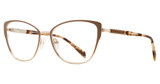 Serafina Eyewear Eyeglasses January Beige