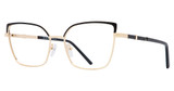 Value Eyeglasses METALFLEX 1055 black/gold