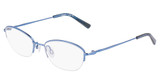 Flexon Eyeglasses FLEXON W3041 N SHINY SLATE BLUE/455