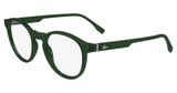 Lacoste Eyeglasses L2950 N TRANSPARENT GREEN/301