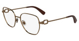 Longchamp Eyeglasses LO2169 N AMBER GOLD/730