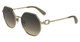 Longchamp Eyeglasses LO179S N GOLD/GRADIENT BROWN/727