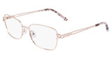 Marchon NYC Eyeglasses TRES JOLIE 199 N ROSE GOLD/770