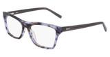DKNY Eyeglasses DK5076 N BLUE/SMOKE HORN/019