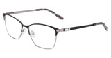 Marchon NYC Eyeglasses M-4019 N BLACK/GUN/001