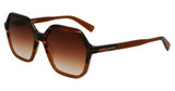 Longchamp Eyeglasses LO760S N STRIPED BROWN/BROWN/212