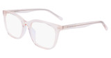 DKNY Eyeglasses DK5040 N CRYSTAL LIGHT PEACH/820
