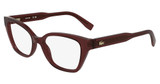 Lacoste Eyeglasses L2983 N TRANSPARENT BURGUNDY/601