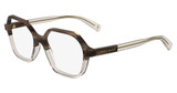 Longchamp Eyeglasses LO2740 N STRIPED PEACH/SAND/656