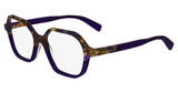 Longchamp Eyeglasses LO2740 N PURPLE/HAVANA/505