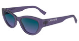 Lacoste Eyeglasses L6013S N TRANSPARENT PURPLE/513