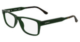 Lacoste Eyeglasses L2977 N TRANSPARENT GREEN/301