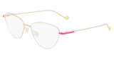 Pure Eyeglasses P-5025 N GOLD/718