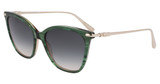 Longchamp Eyeglasses LO757S N STRIPED GREEN/308